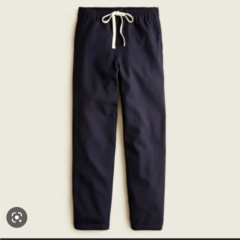 J. Crew Tie Waist Straight Leg Pant Size 8